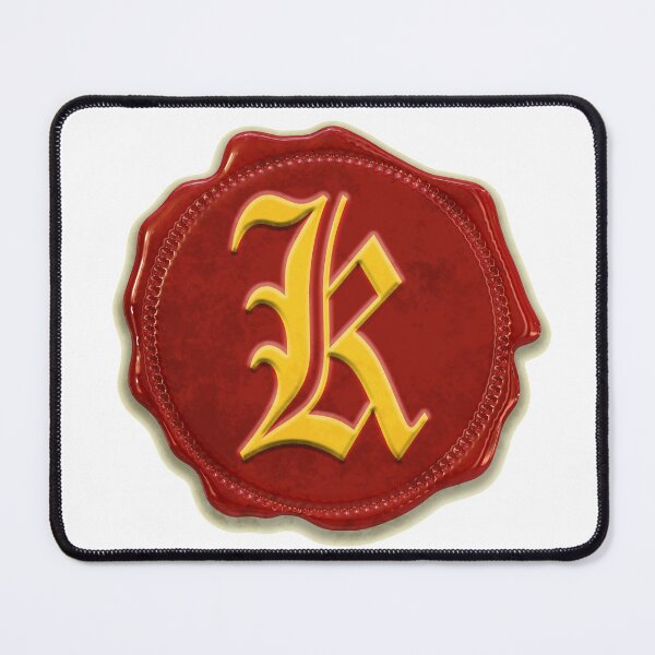 Item preview, Red seal with letter K designed and sold by leobrix.