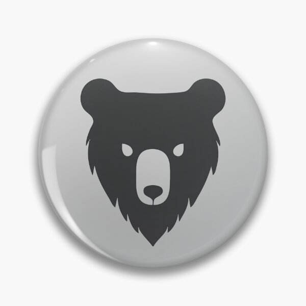 Item preview, Minimalist Bear Icon designed and sold by FabcoDesign.