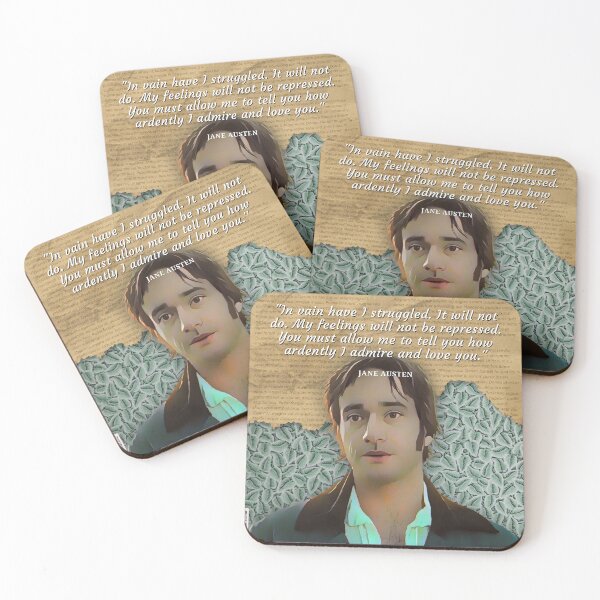Item preview, Jane Austen Fan Art: Pride and Prejudice - Darcy Ardently designed and sold by Nicola Delacoeur.
