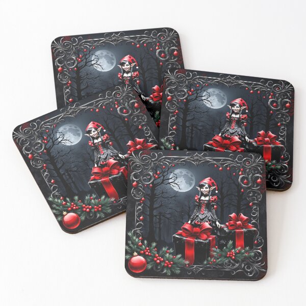Item preview, Cute Gothic Christmas Elf. designed and sold by nicky2342.