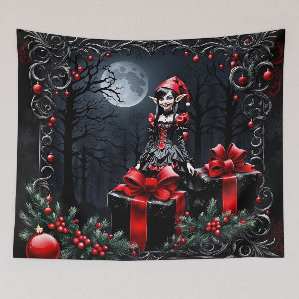 Item preview, Cute Gothic Christmas Elf. designed and sold by nicky2342.