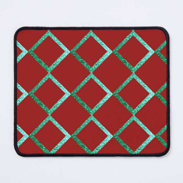 Item preview, Red Green Glitter Diamonds designed and sold by Victoria Rose.