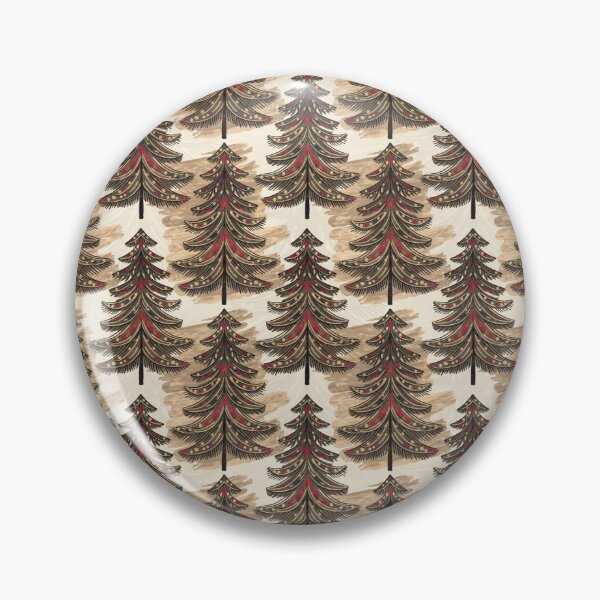 Item preview, christchristmas tree seamless pattern designed and sold by paratynka.