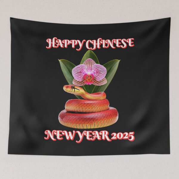 Item preview, Happy Chinese New Year 2025: Celebrating The Year Of The Snake designed and sold by elynne9.