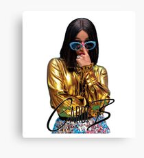 Cardi B Canvas Print