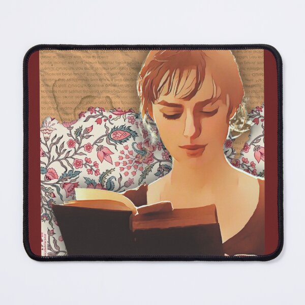 Item preview, Jane Austen Fan Art: Pride and Prejudice - Elizabeth with Book designed and sold by Nicola Delacoeur.
