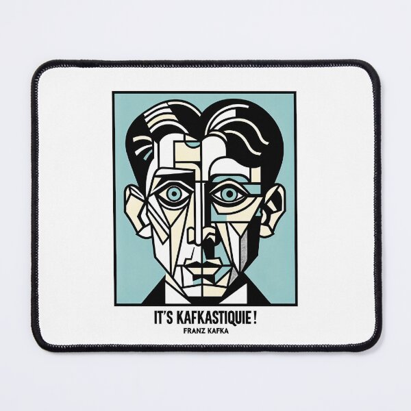 Item preview, Franz Kafka as Contemporary Cubism Art  designed and sold by OzzFrequency.