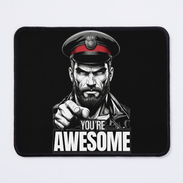 Artikelvorschau, Gay Leather Military Daddy Leder Tolles Pride Grafikdesign entworfen und verkauft von ItsAKinkThing.