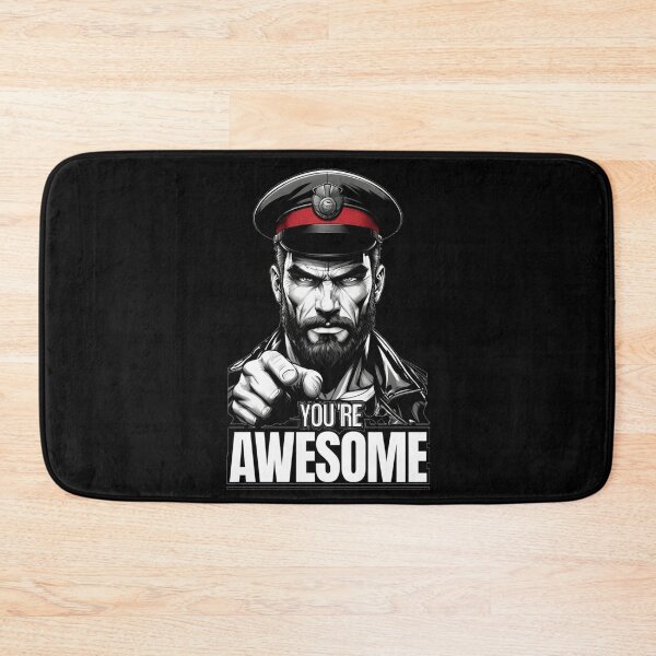 Item preview, Gay Leather Military Daddy Leder Awesome Pride Graphic Design designed and sold by ItsAKinkThing.