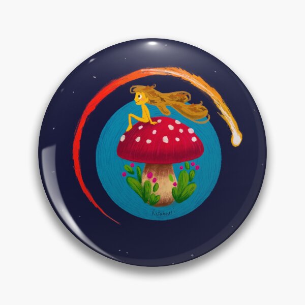 Item preview, Sitting on mushroom looking for shooting star designed and sold by TAHOURI.