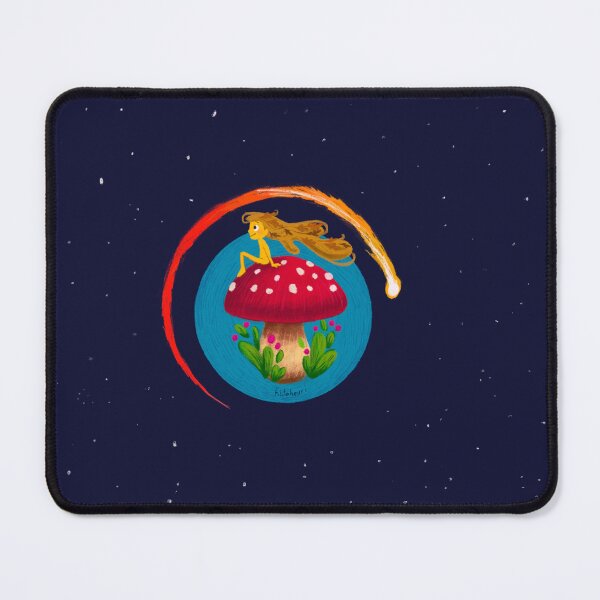 Item preview, Sitting on mushroom looking for shooting star designed and sold by TAHOURI.