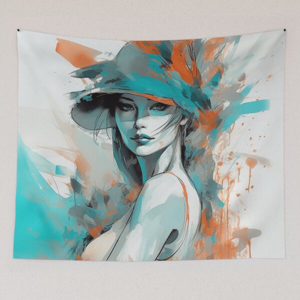 Item preview, Woman Portrait designed and sold by MadSharkWear.