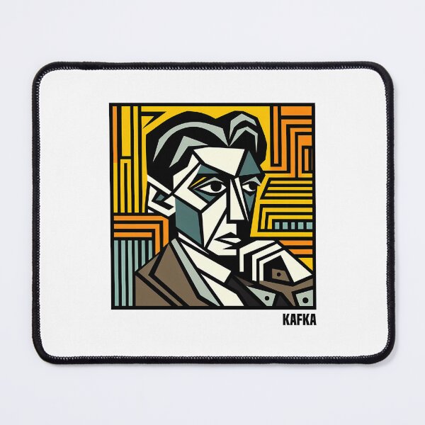 Item preview, Franz Kafka as Contemporary Cubism Art  designed and sold by OzzFrequency.