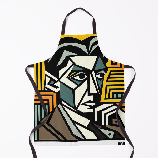 Item preview, Franz Kafka as Contemporary Cubism Art designed and sold by OzzFrequency.