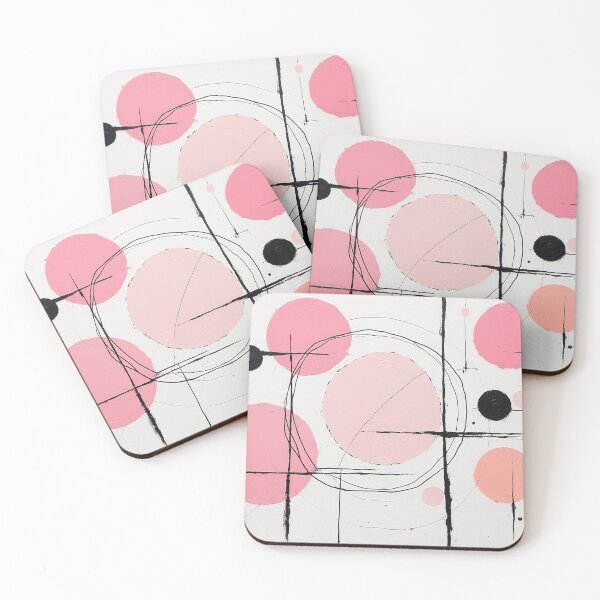Item preview, Wassily Kandinsky Pink Composition III designed and sold by maniacfitness.