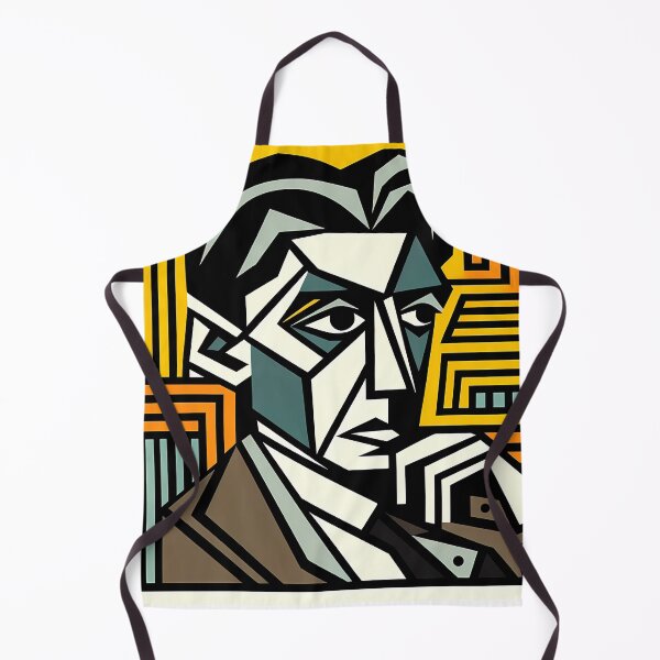 Item preview, Franz Kafka as Contemporary Cubism Art designed and sold by OzzFrequency.