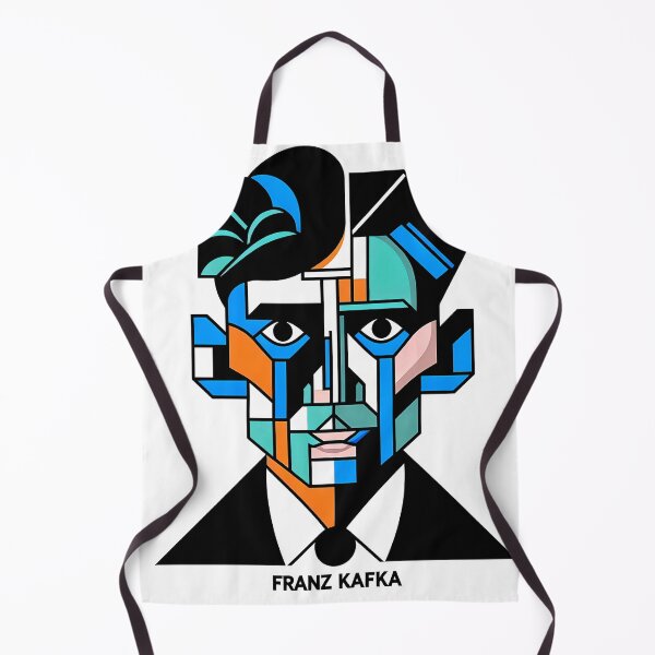 Item preview, Franz Kafka as Contemporary Cubism Art designed and sold by OzzFrequency.