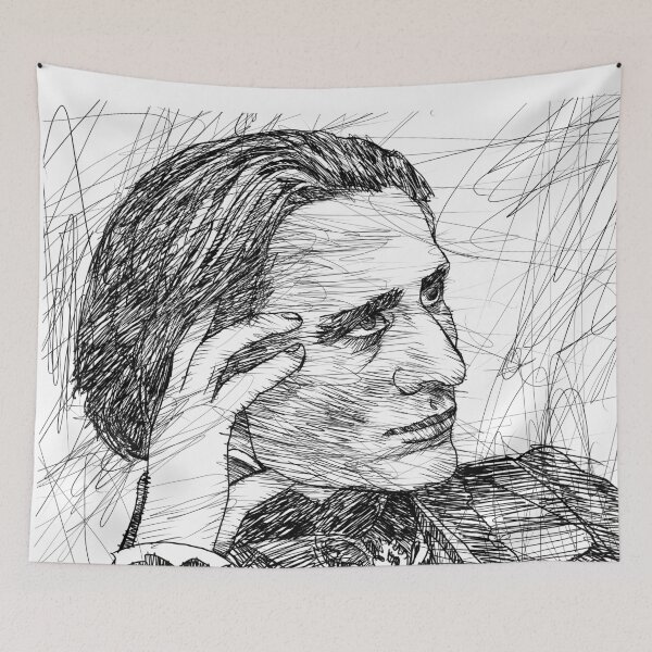 Item preview, FRANZ LISZT - ink portrait .2 designed and sold by lautir.