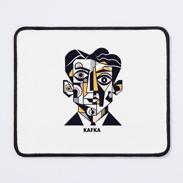 Item preview, Franz Kafka as Contemporary Cubism Art  designed and sold by OzzFrequency.