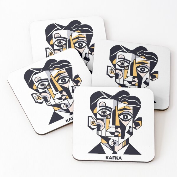 Item preview, Franz Kafka as Contemporary Cubism Art  designed and sold by OzzFrequency.