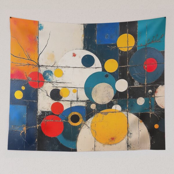 Item preview, Wassily Kandinsky Shapes Composition designed and sold by maniacfitness.