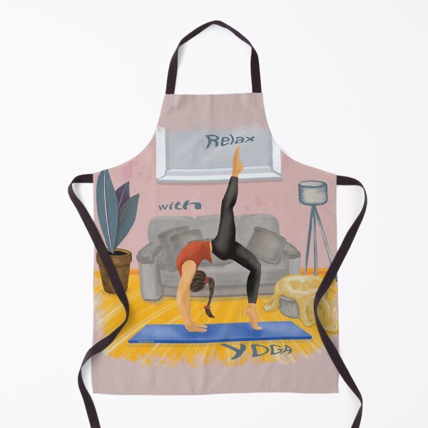 Item preview, Relax with yoga designed and sold by Julia's Print Studio .