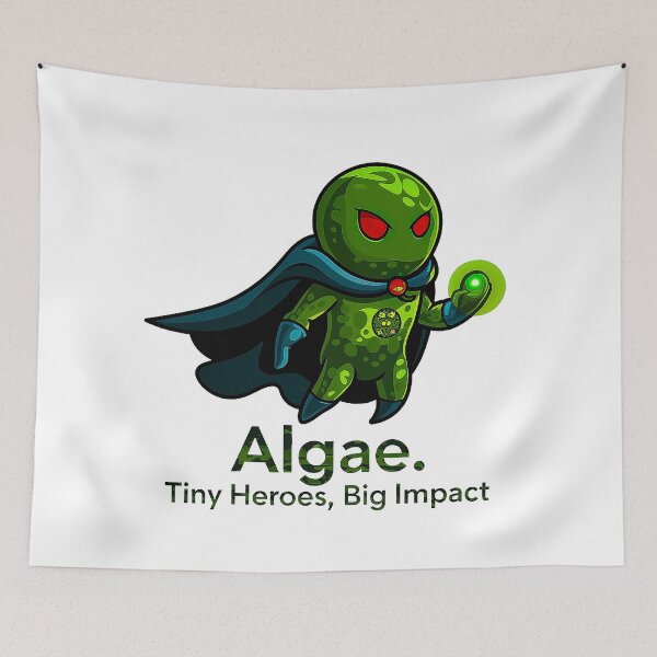 Item preview, Algae Hero: Tiny Heroes, Big Impact designed and sold by Amanda's Factory.