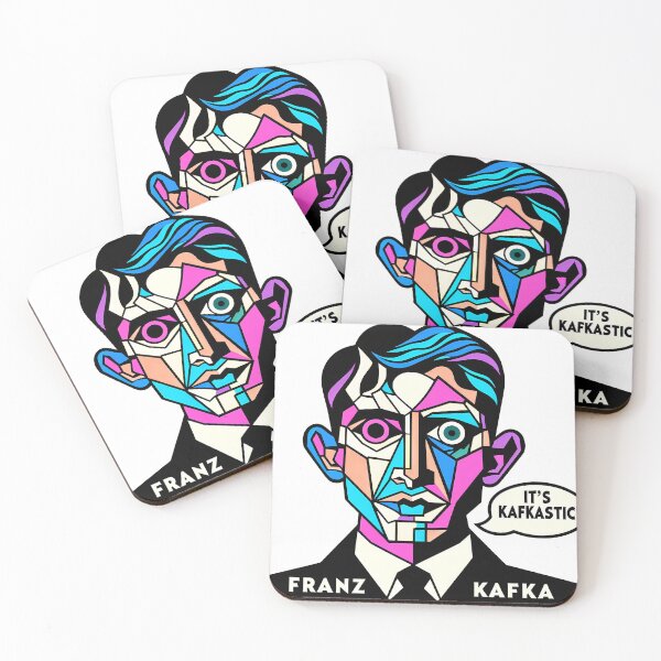Item preview, Franz Kafka as Contemporary Cubism Art  designed and sold by OzzFrequency.