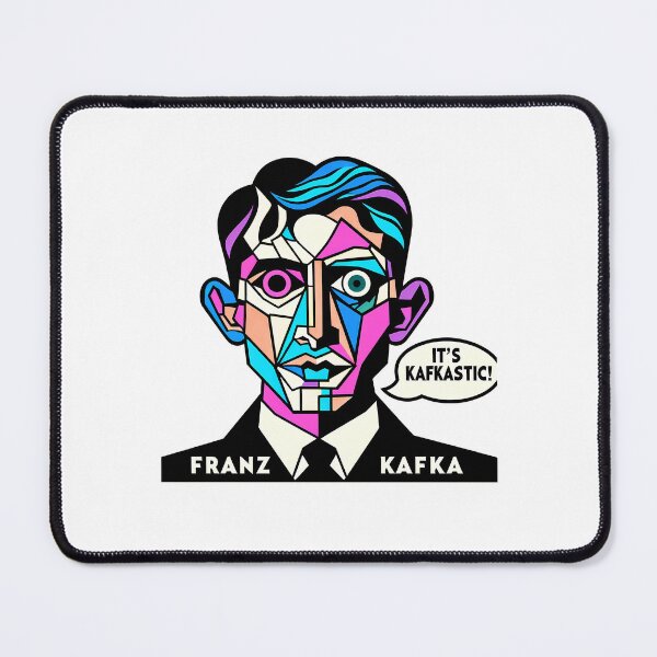 Item preview, Franz Kafka as Contemporary Cubism Art  designed and sold by OzzFrequency.