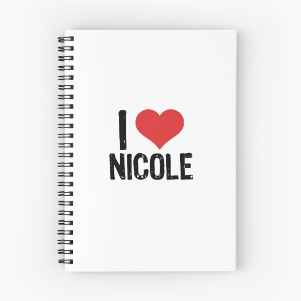 Artikelvorschau, Ich liebe Nicole entworfen und verkauft von The "I Love Everything" Shop.