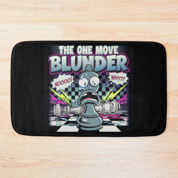 Item preview, Chess Pieces Game - The One Move Blunder - 90s Chess Frustration designed and sold by stickercuffs.