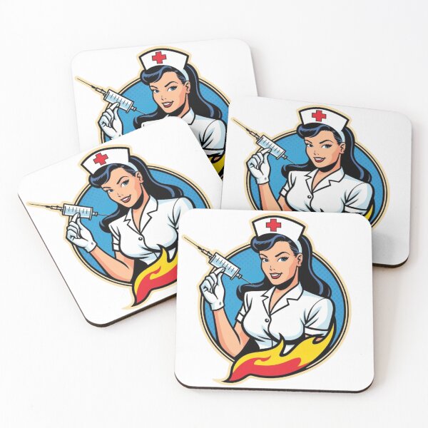 Item preview, Nurse in flame designed and sold by MessOnClothes.