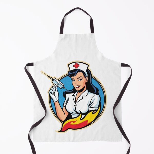 Item preview, Nurse in flame designed and sold by MessOnClothes.