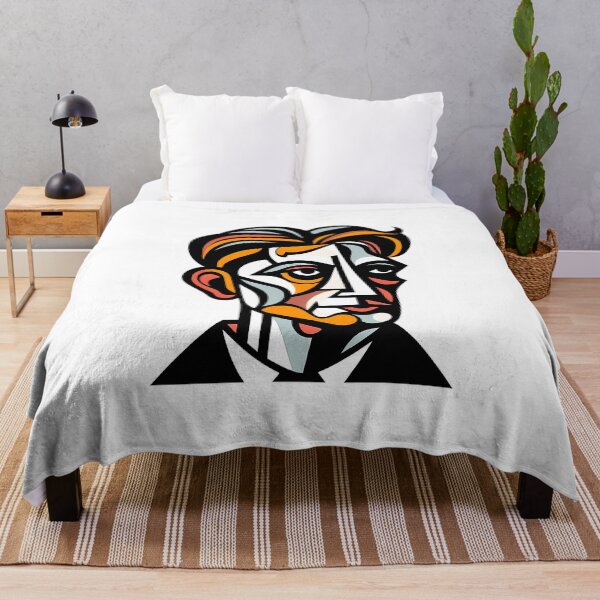 Item preview, Franz Kafka as Contemporary Cubism Art designed and sold by OzzFrequency.