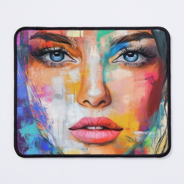 Item preview, Woman Colorful Portrait designed and sold by MadSharkWear.