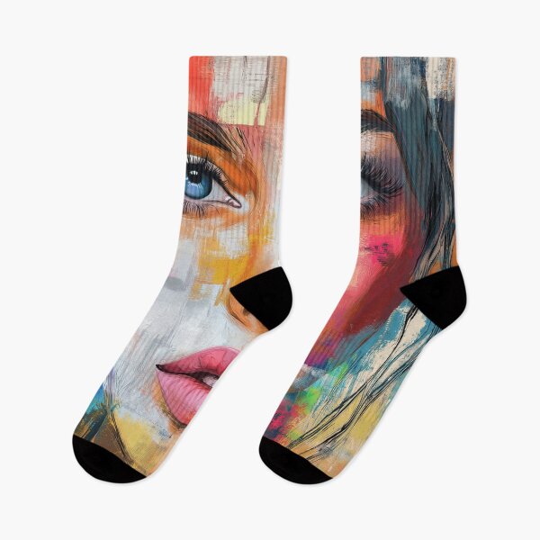 Item preview, Woman Colorful Portrait designed and sold by MadSharkWear.