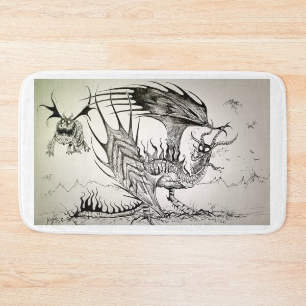 Item preview, How to train your dragon - Gronckle and Monstrous nightmare designed and sold by Inkhov Art.