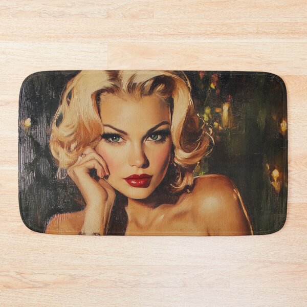 Item preview, Sensual Blonde Portrait designed and sold by MadSharkWear.