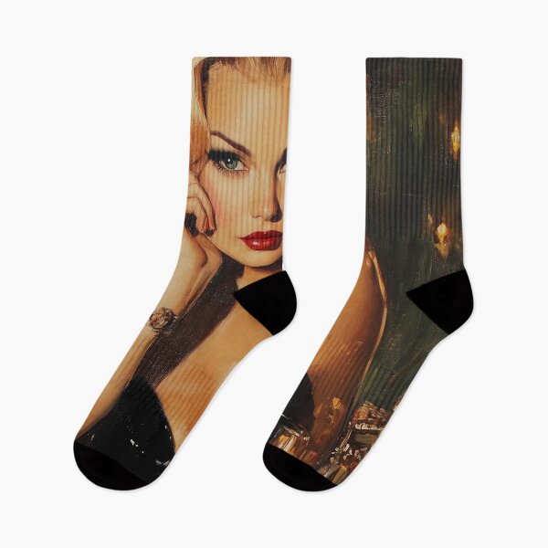 Item preview, Sensual Blonde Portrait designed and sold by MadSharkWear.