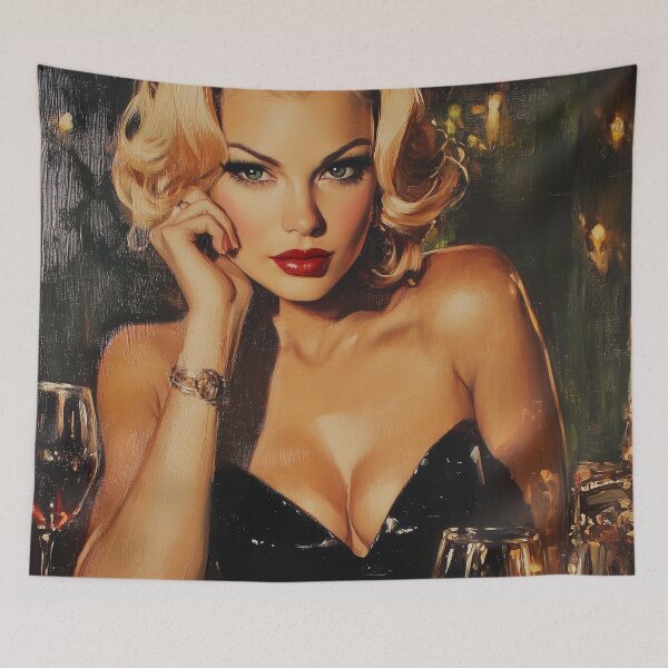 Item preview, Sensual Blonde Portrait designed and sold by MadSharkWear.