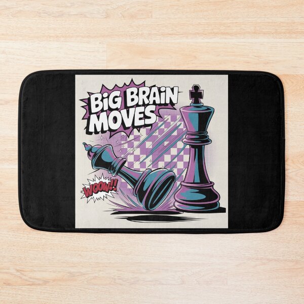 Item preview, Chess Pieces Game - Big Brain Moves - 90s Queen Sacrifice Chess  designed and sold by stickercuffs.