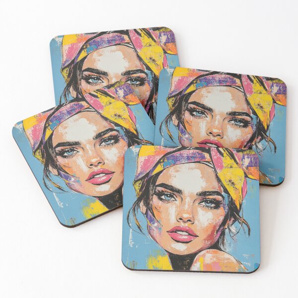 Item preview, Beautill Young Woman Portrait designed and sold by MadSharkWear.