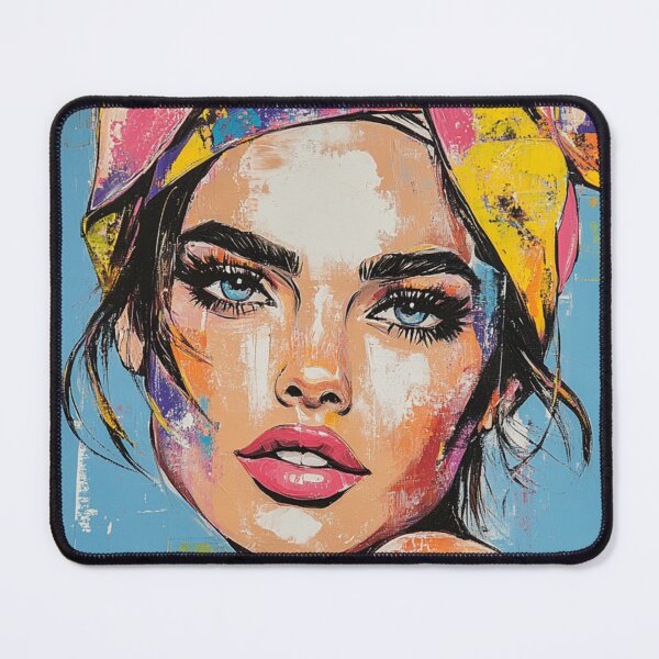 Item preview, Beautill Young Woman Portrait designed and sold by MadSharkWear.