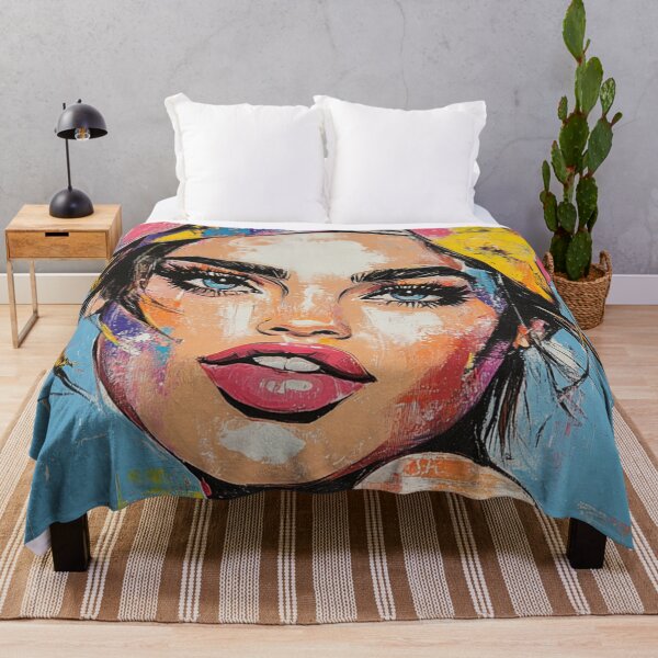 Item preview, Beautill Young Woman Portrait designed and sold by MadSharkWear.