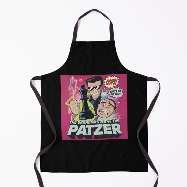 Item preview, Chess Pieces Game -The Grandmaster vs. The Patzer - 90s Chess Contrast designed and sold by stickercuffs.