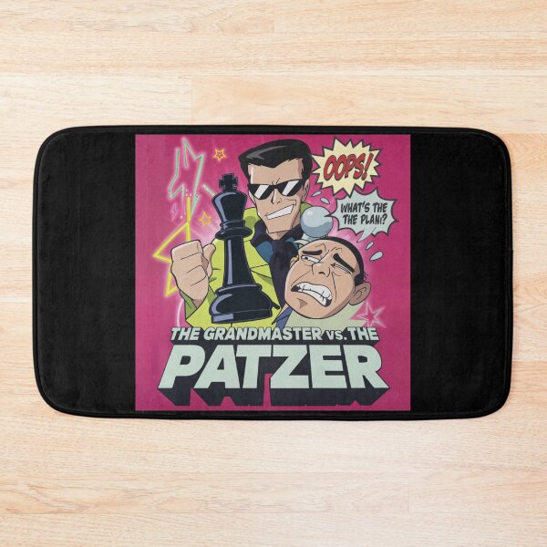 Item preview, Chess Pieces Game -The Grandmaster vs. The Patzer - 90s Chess Contrast designed and sold by stickercuffs.