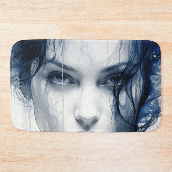 Item preview, Woman face portrait designed and sold by MadSharkWear.