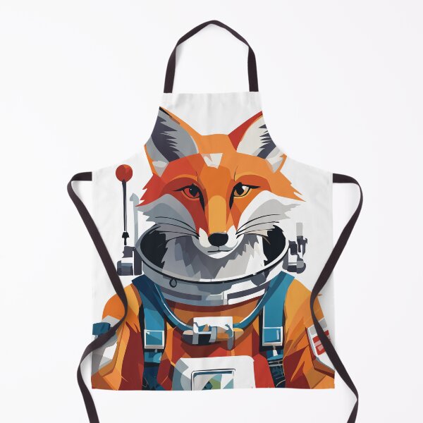 Aperçu de l'œuvre Expressionnisme abstrait Space Cadet Fox créée et vendue par CosioInc.