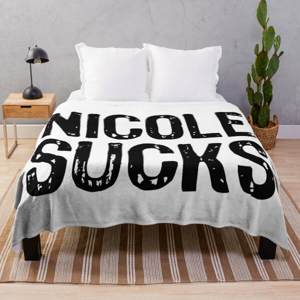 Item preview, Nicole Sucks designed and sold by The "I Love Everything" Shop.