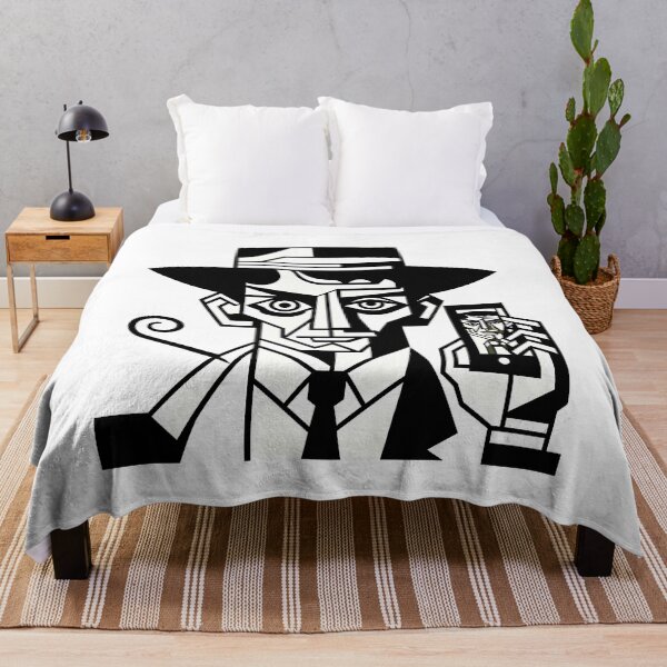 Item preview, Franz Kafka as Contemporary Cubism Art designed and sold by OzzFrequency.